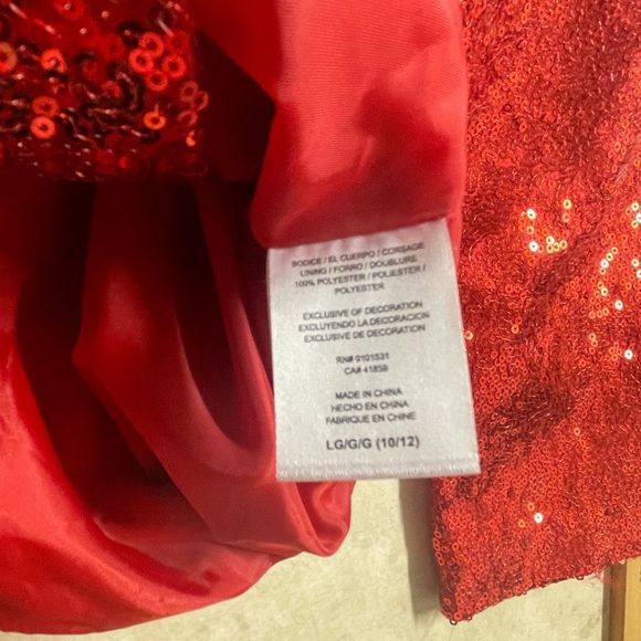 JoJo Siwa Holidays Collection red sequence jacket - Picture 6 of 12